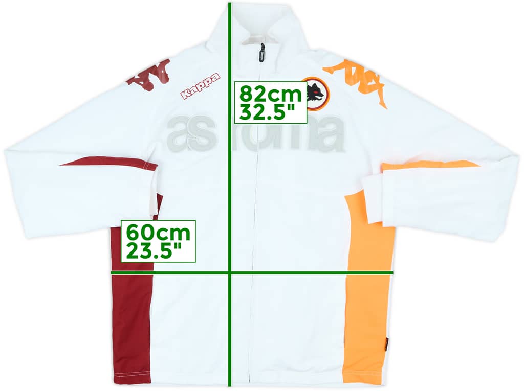 2010-11 Roma Kappa Track Jacket - 7/10 - (XL)