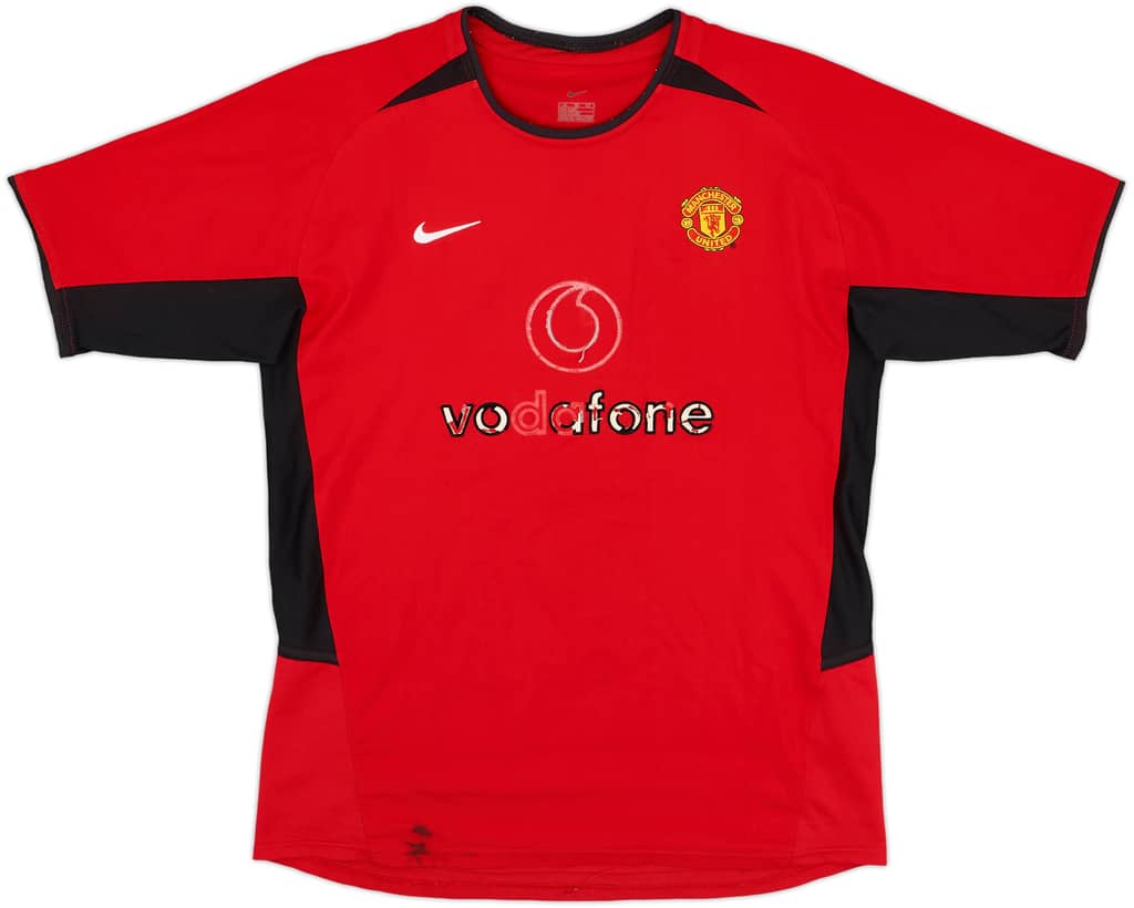 2002-04 Manchester United Home Shirt - 4/10 - (XL.Boys)