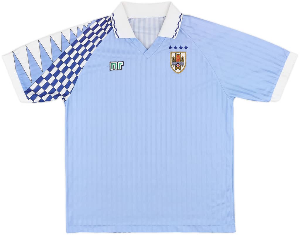 1992-95 Uruguay Home Shirt - 9/10 - (L)