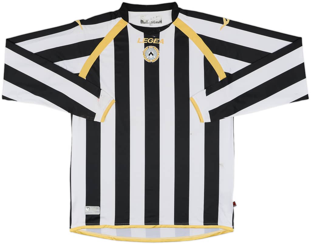 2010-11 Udinese Home L/S Shirt - 7/10 - (XXL)