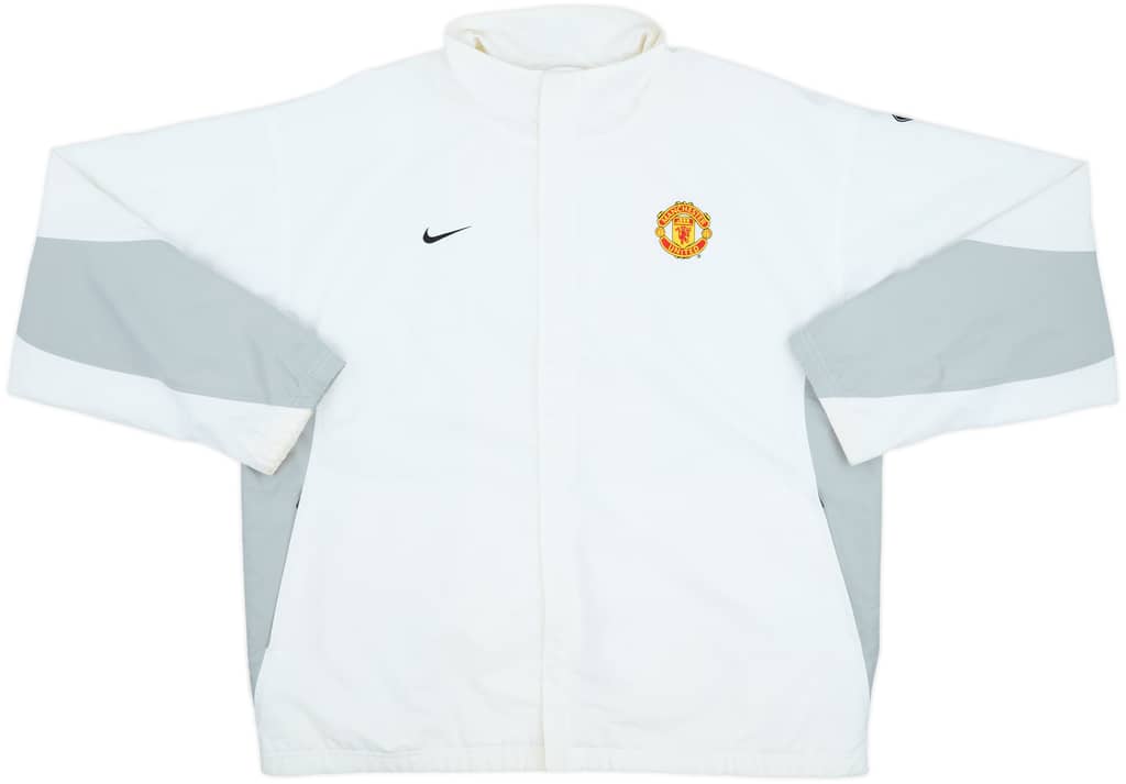 2003-04 Manchester United Nike Track Jacket - 8/10 - (XL)