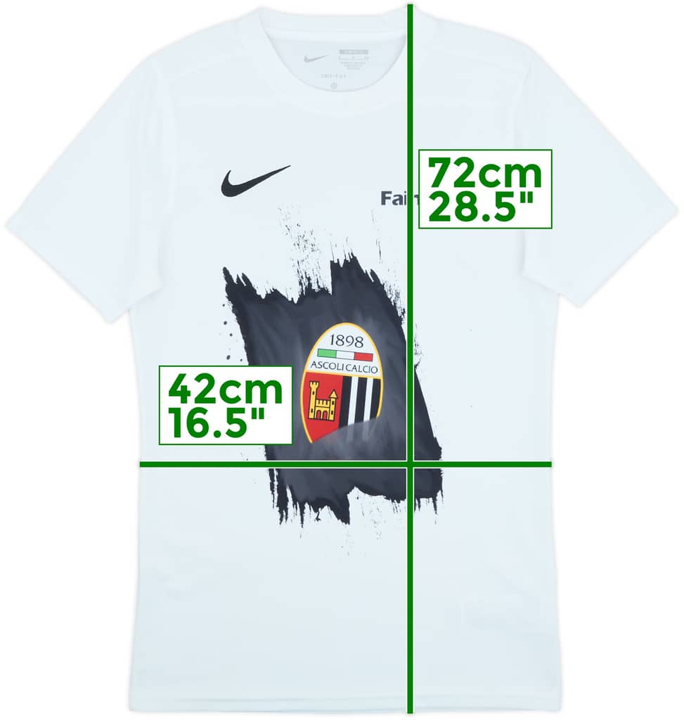 2022-23 Ascoli Nike Training Shirt - 9/10 - (S)