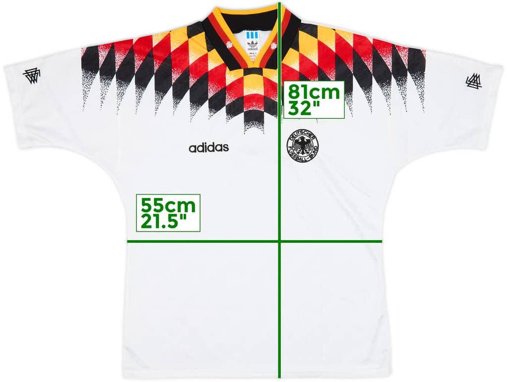 1994-96 Germany Home Shirt - 9/10 - (L)