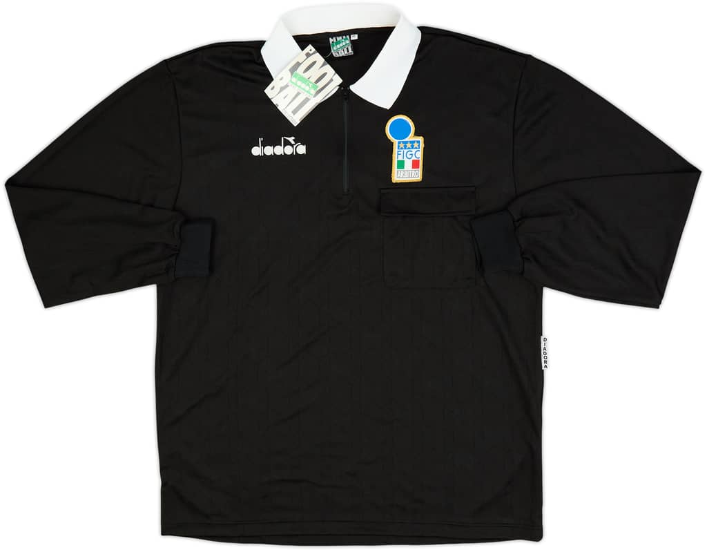 1994-95 Italy FIGC Diadora Referee L/S Shirt (XL)