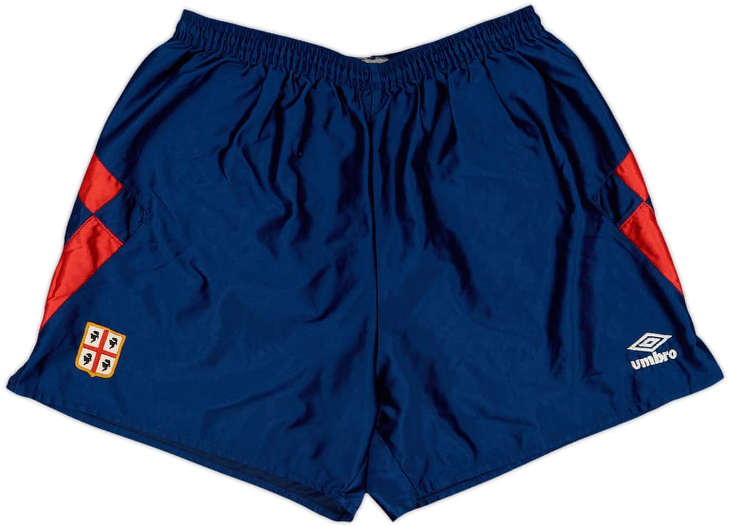 1990-93 Cagliari Home Shorts - 9/10 - (L)