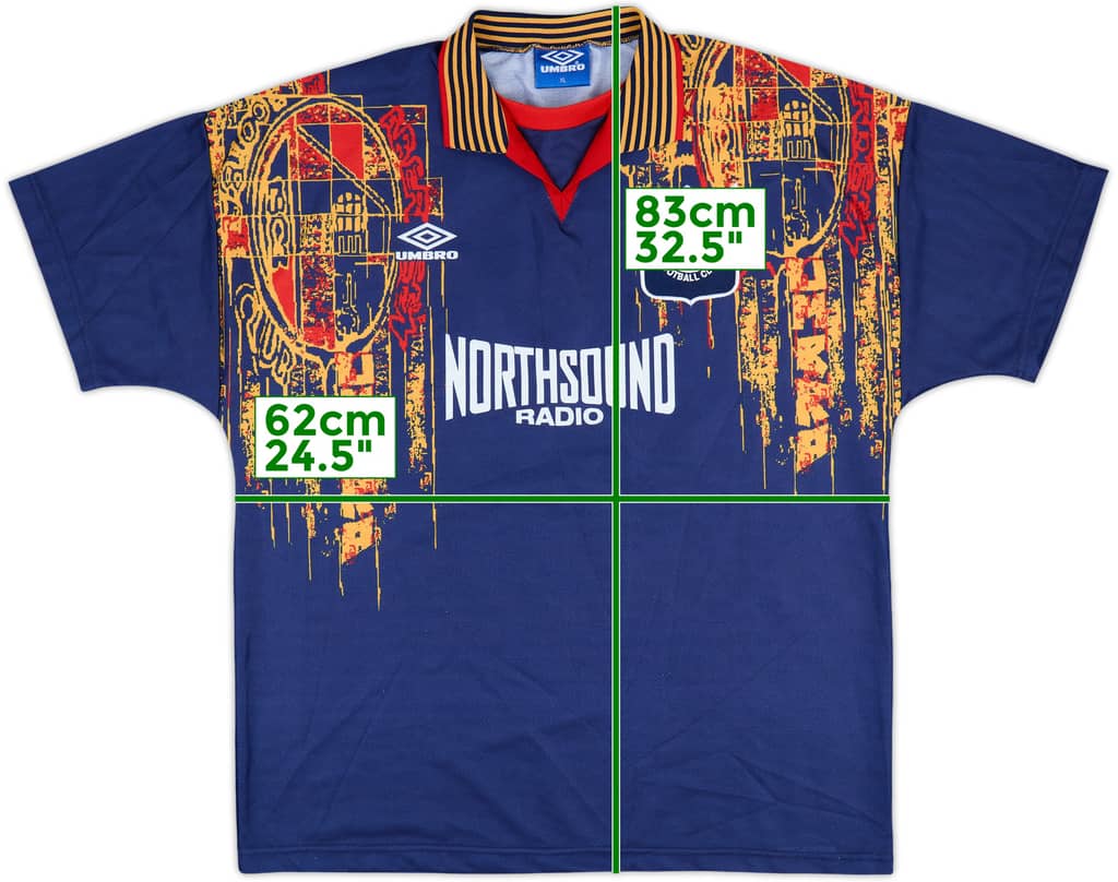 1994-96 Aberdeen Away Shirt - 9/10 - (XL)