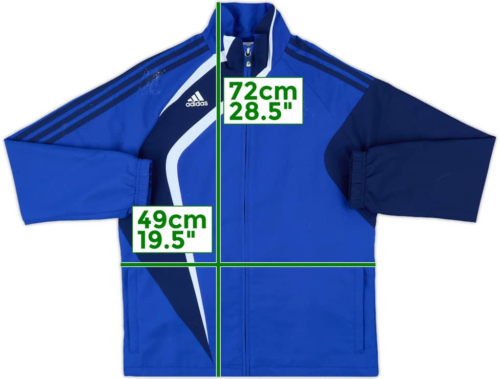 2009-10 Schalke adidas Track Jacket - 5/10 - (S)