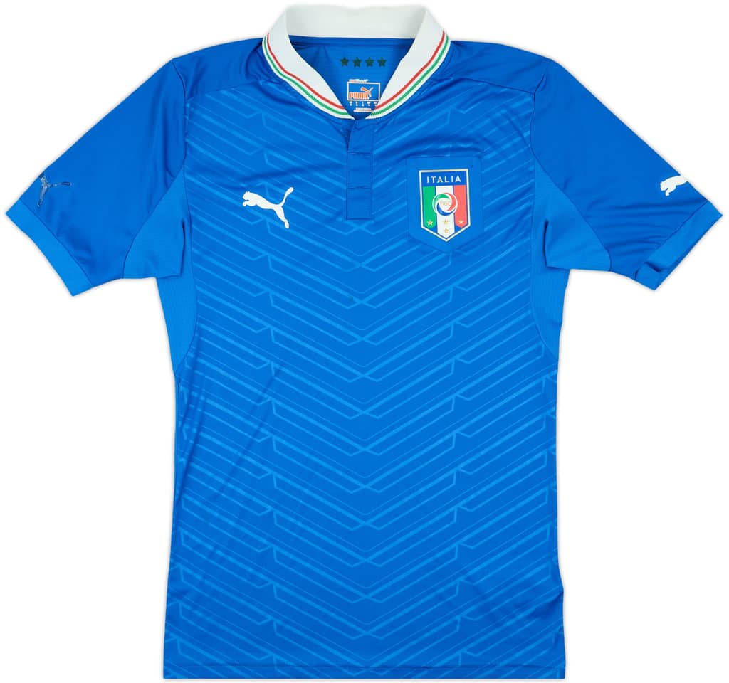 2012-13 Italy Home Shirt - 4/10 - (S)