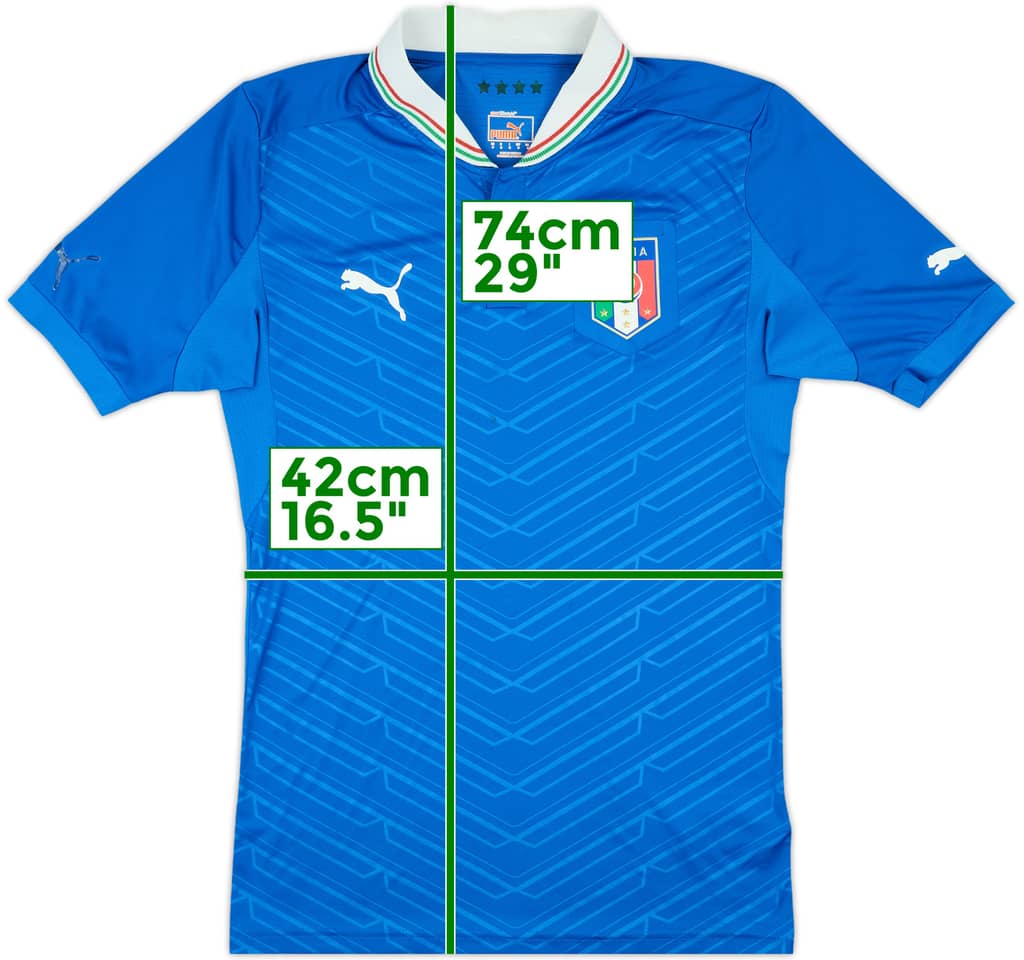 2012-13 Italy Home Shirt - 4/10 - (S)