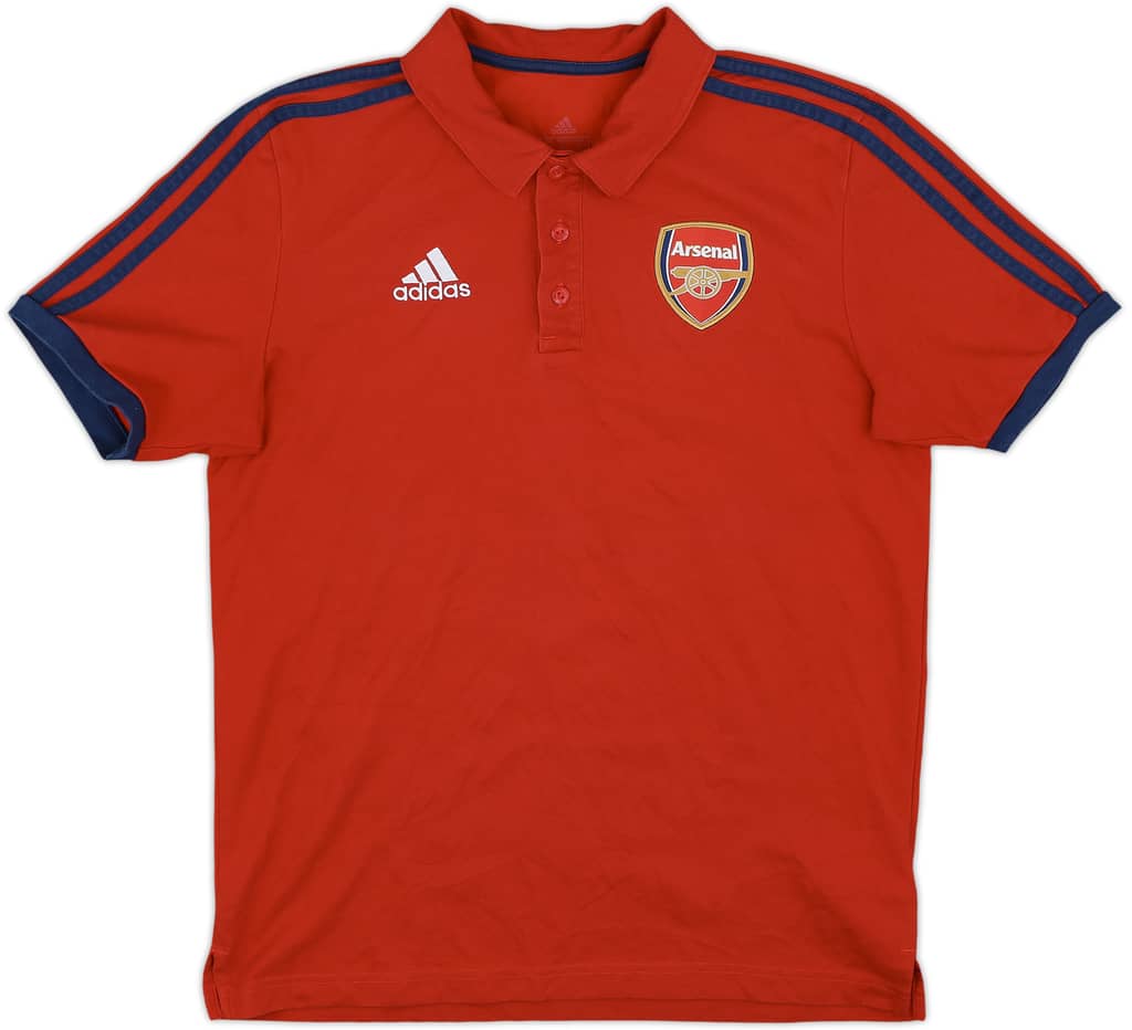 2021-22 Arsenal adidas Polo Shirt - 9/10 - (S)