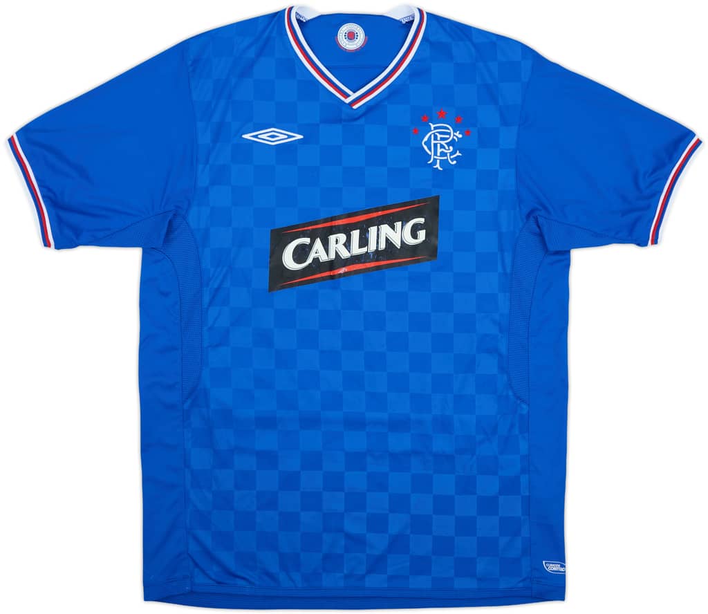 2009-10 Rangers Home Shirt - 5/10 - (L)