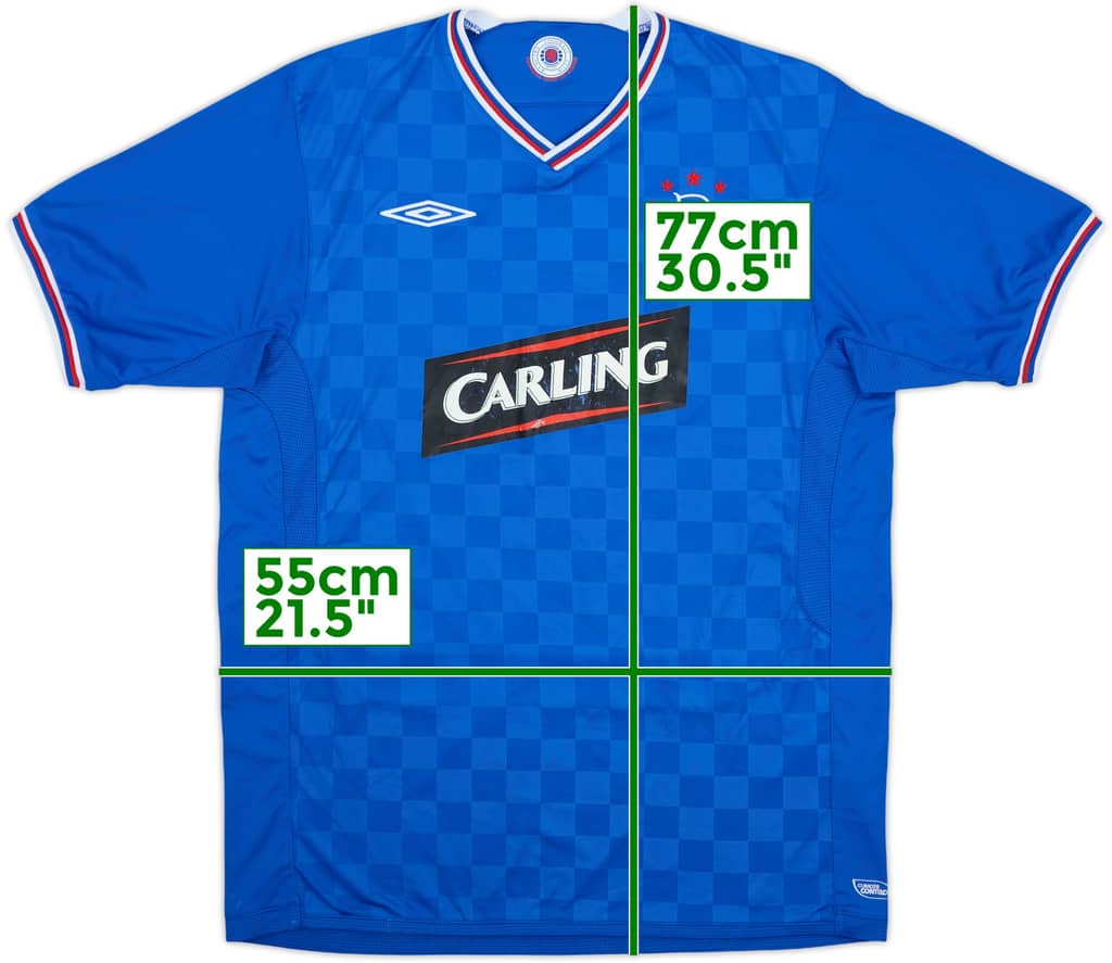 2009-10 Rangers Home Shirt - 5/10 - (L)