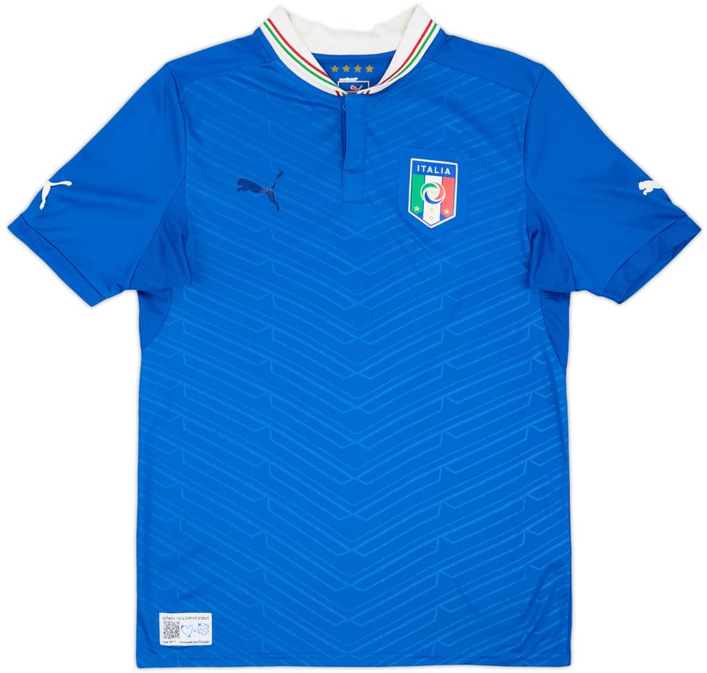2012-13 Italy Home Shirt - 4/10 - (M)