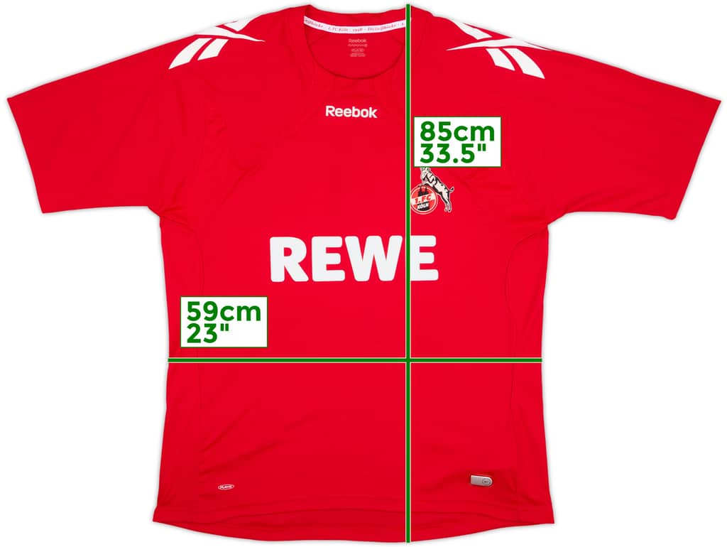 2010-11 FC Koln Home Shirt - 8/10 - (XL)