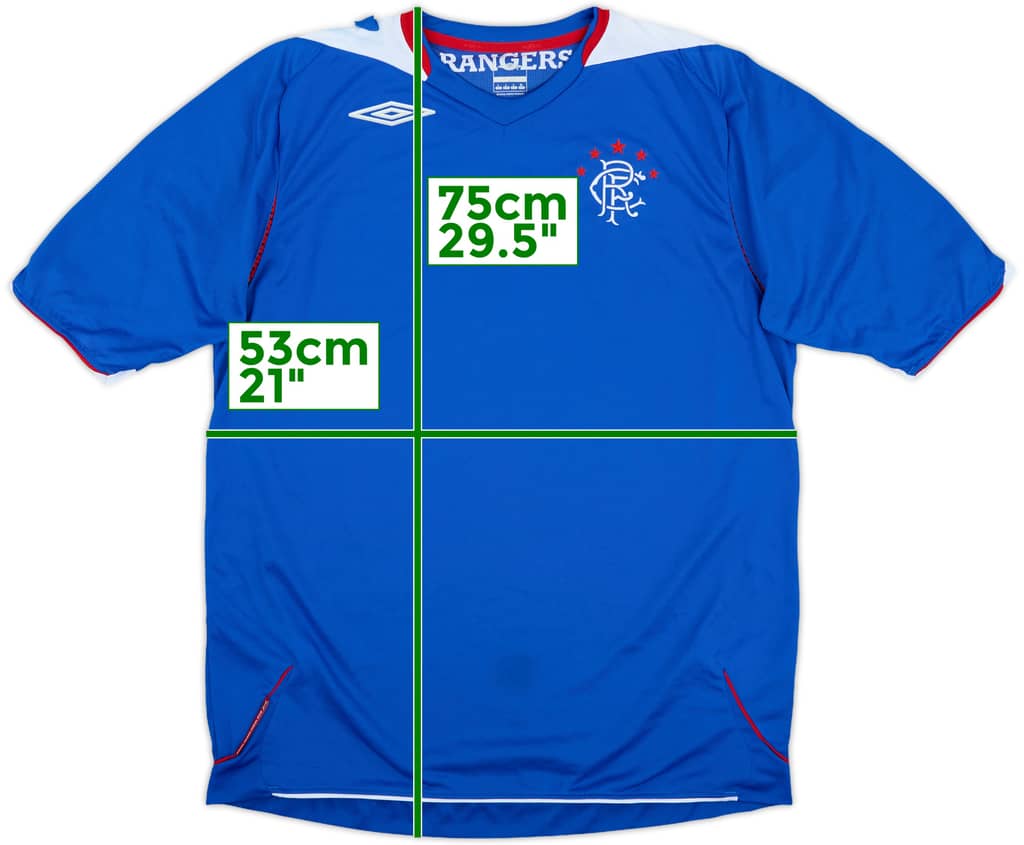 2006-07 Rangers Home Shirt - 5/10 - (L)