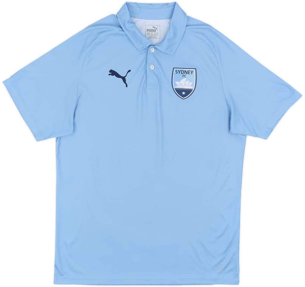 2018-19 Sydney FC Puma Polo Shirt - 9/10 - (M)