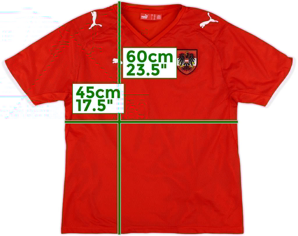 2008-09 Austria Home Shirt - 9/10 - (L.Boys)
