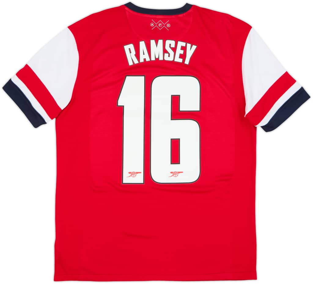 2012-14 Arsenal Home Shirt Ramsey #16