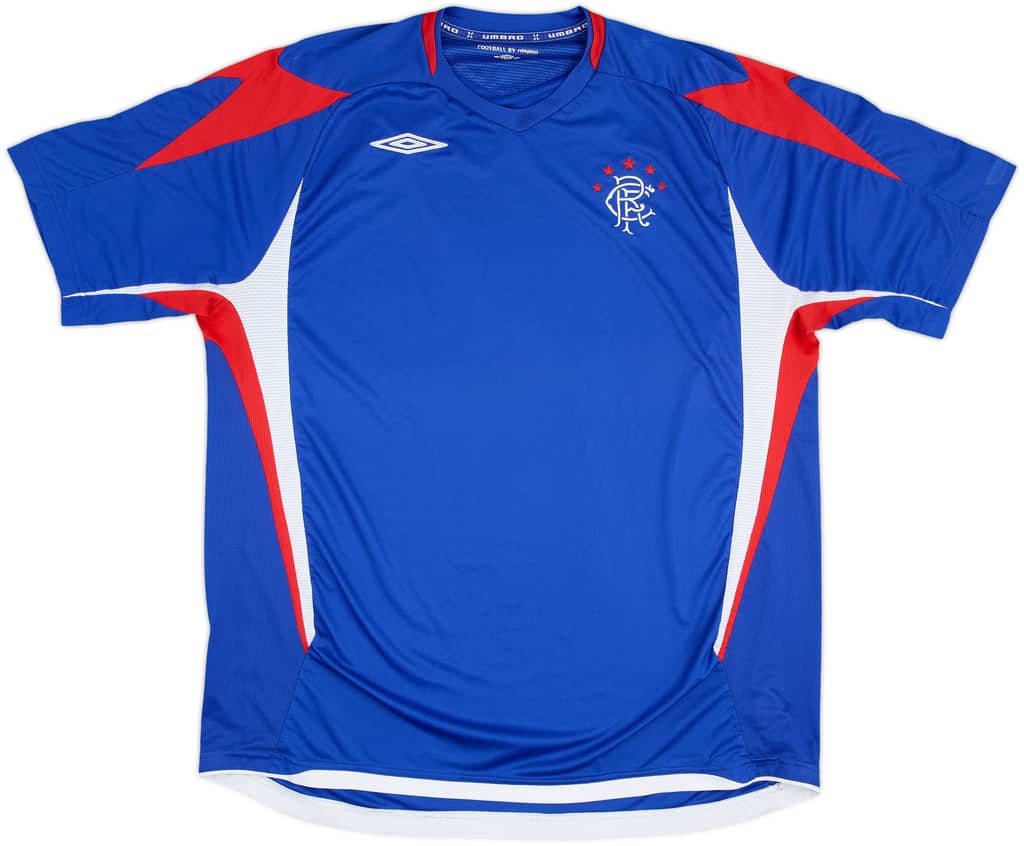 2006-07 Rangers Umbro Training Shirt - 7/10 - (XL)