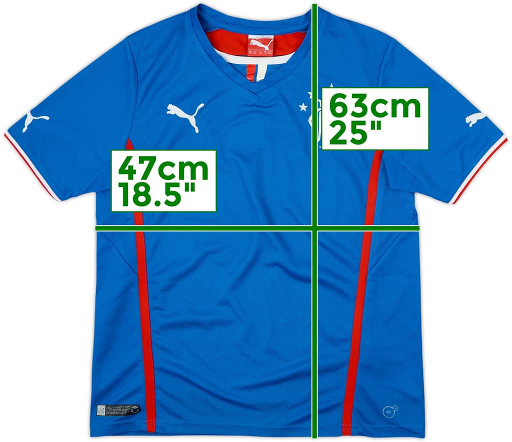 2013-14 Rangers Home Shirt - 8/10 - (XL.Boys)