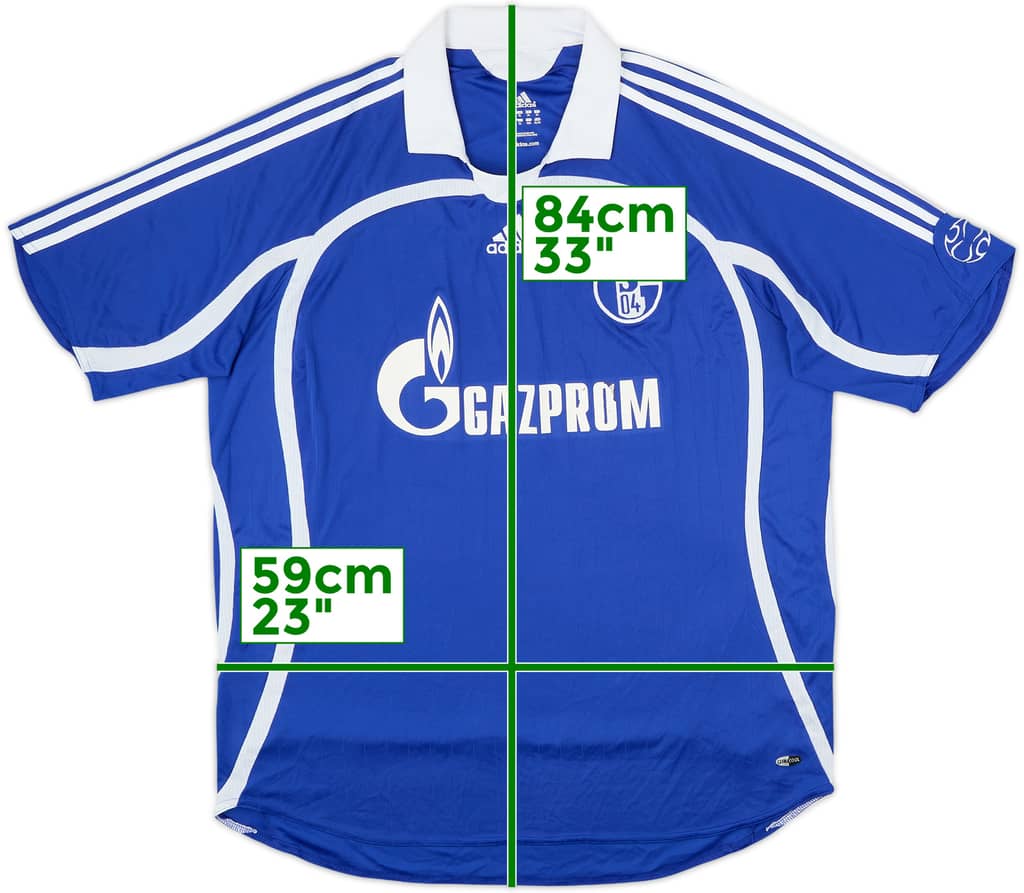 2007-08 Schalke Home Shirt - 5/10 - (XL)