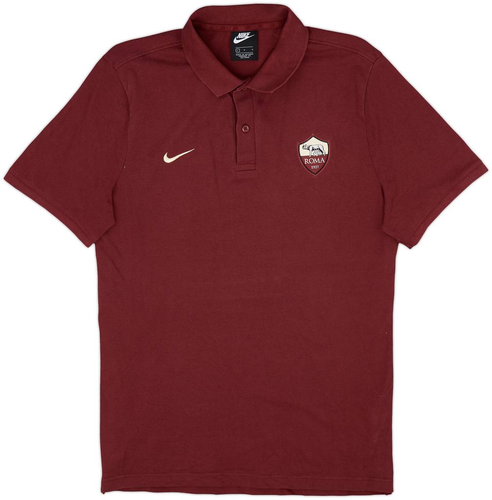 2019-20 Roma Nike Polo Shirt - 7/10 - (L)