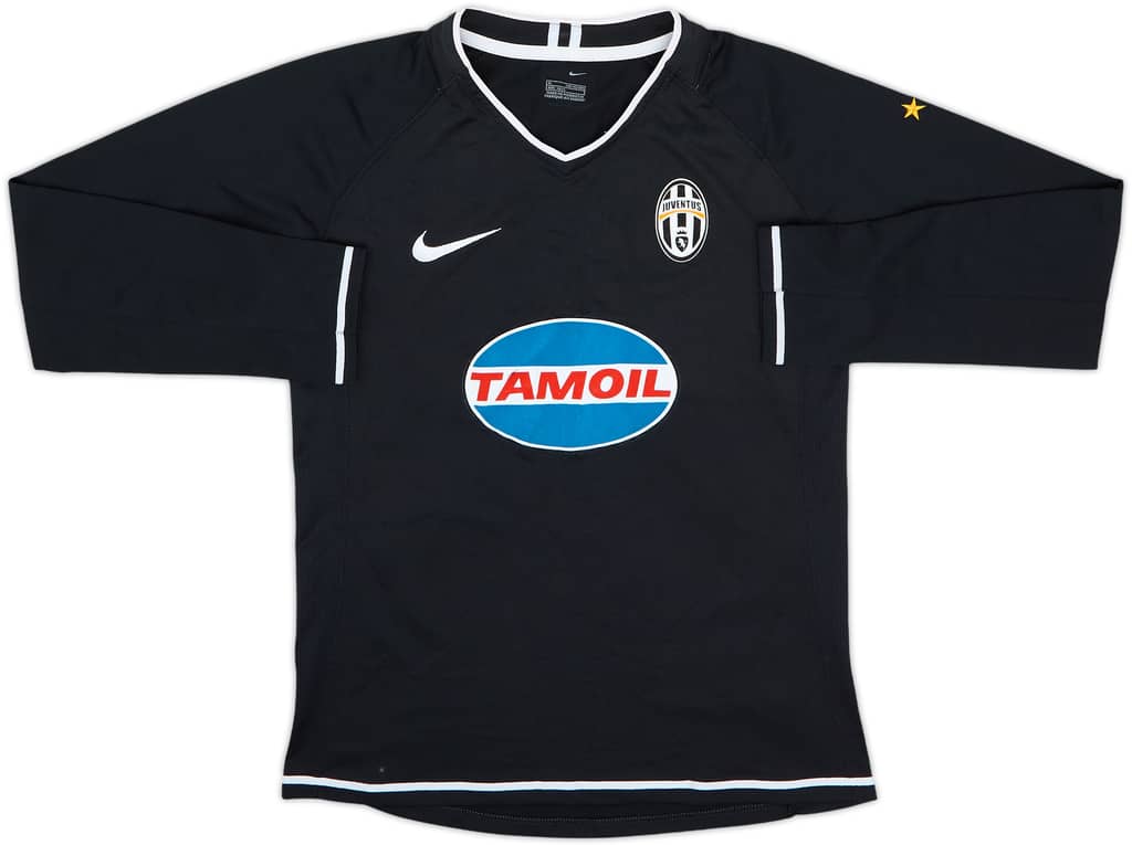 2006-07 Juventus Away L/S Shirt - 6/10 - (M.Boys)