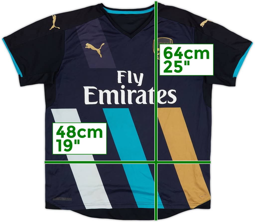 2015-16 Arsenal Third Shirt - 5/10 - (14-15 Years)
