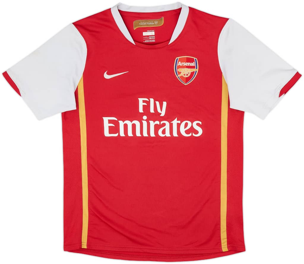 2006-08 Arsenal Home Shirt - 6/10 - (12-13 Years)