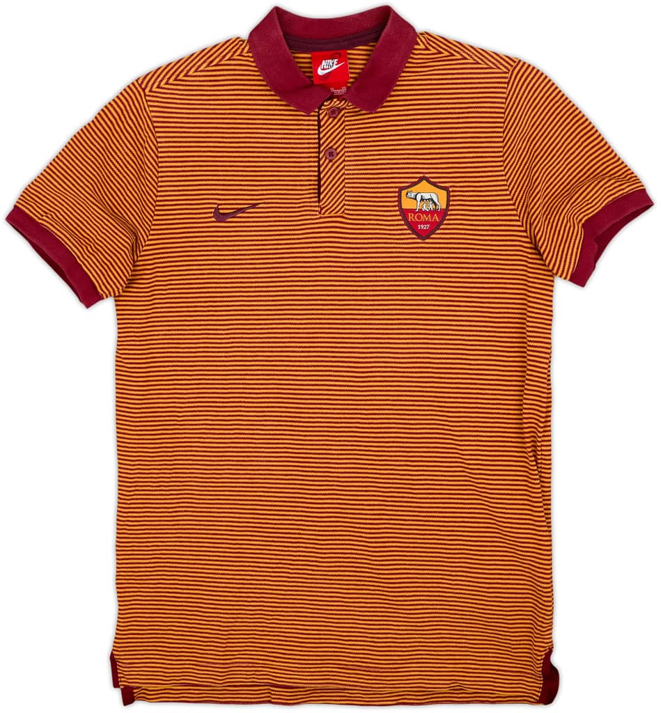 2016-17 Roma Nike Polo Shirt - 9/10 - (15-16 Years)