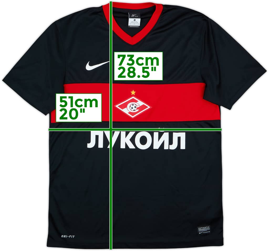 2013-14 Spartak Moscow Basic Away Shirt - 8/10 - (M)