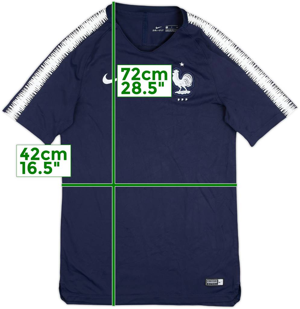 2018-19 France Nike Training Shirt - 6/10 - (S)
