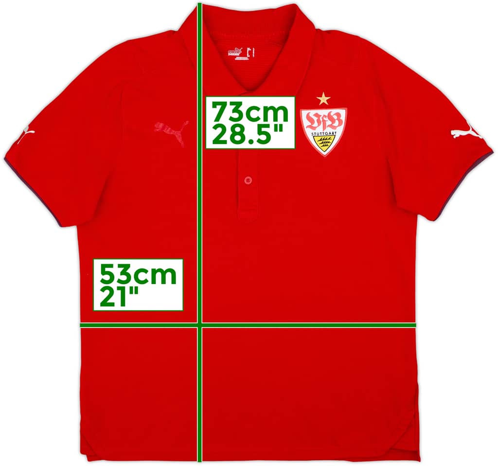 2008-09 Stuttgart Puma Polo Shirt - 4/10 - (L)