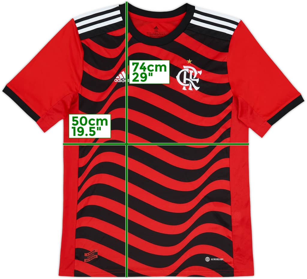 2022 Flamengo Third Shirt - 10/10 - (15-16 Years)