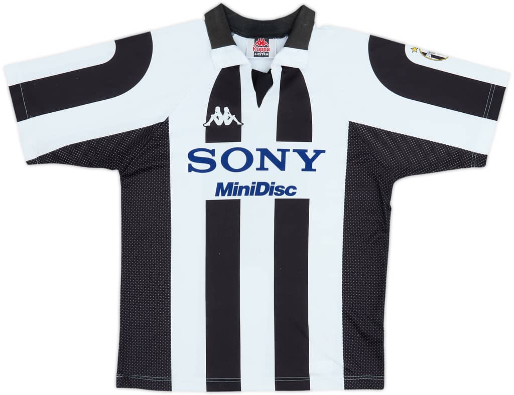 1997-98 Juventus Centenary Basic Home Shirt - 5/10 - (XL.Boys)