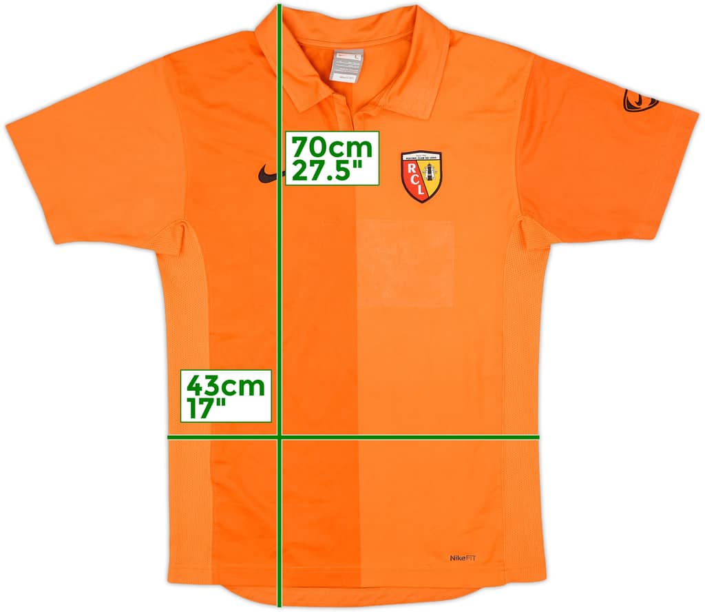 2007-08 Lens Third Shirt - 4/10 - (12-13 Years)