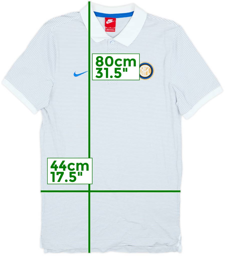 2016-17 Inter Milan Nike Polo Shirt - 8/10 - (M)