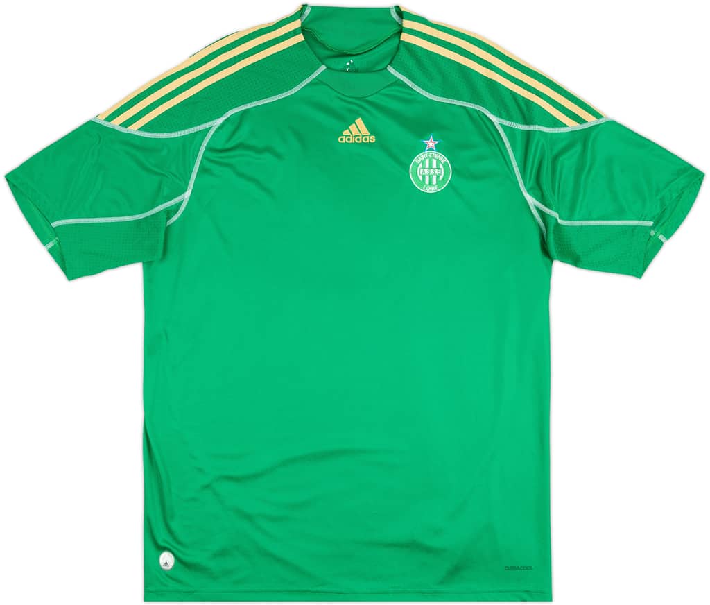 2009-10 Saint Etienne Camiseta Local - 8/10 - (XL)