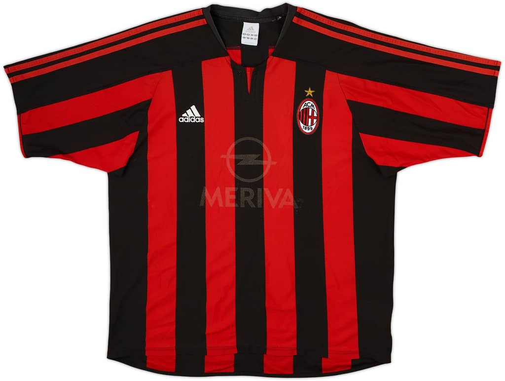 2003-04 AC Milan Home Shirt - 4/10 - (L)