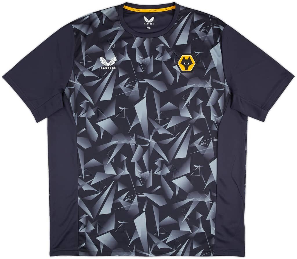 2022-23 Wolves Castore Pre-Match Training Shirt - 10/10 - (XXL)