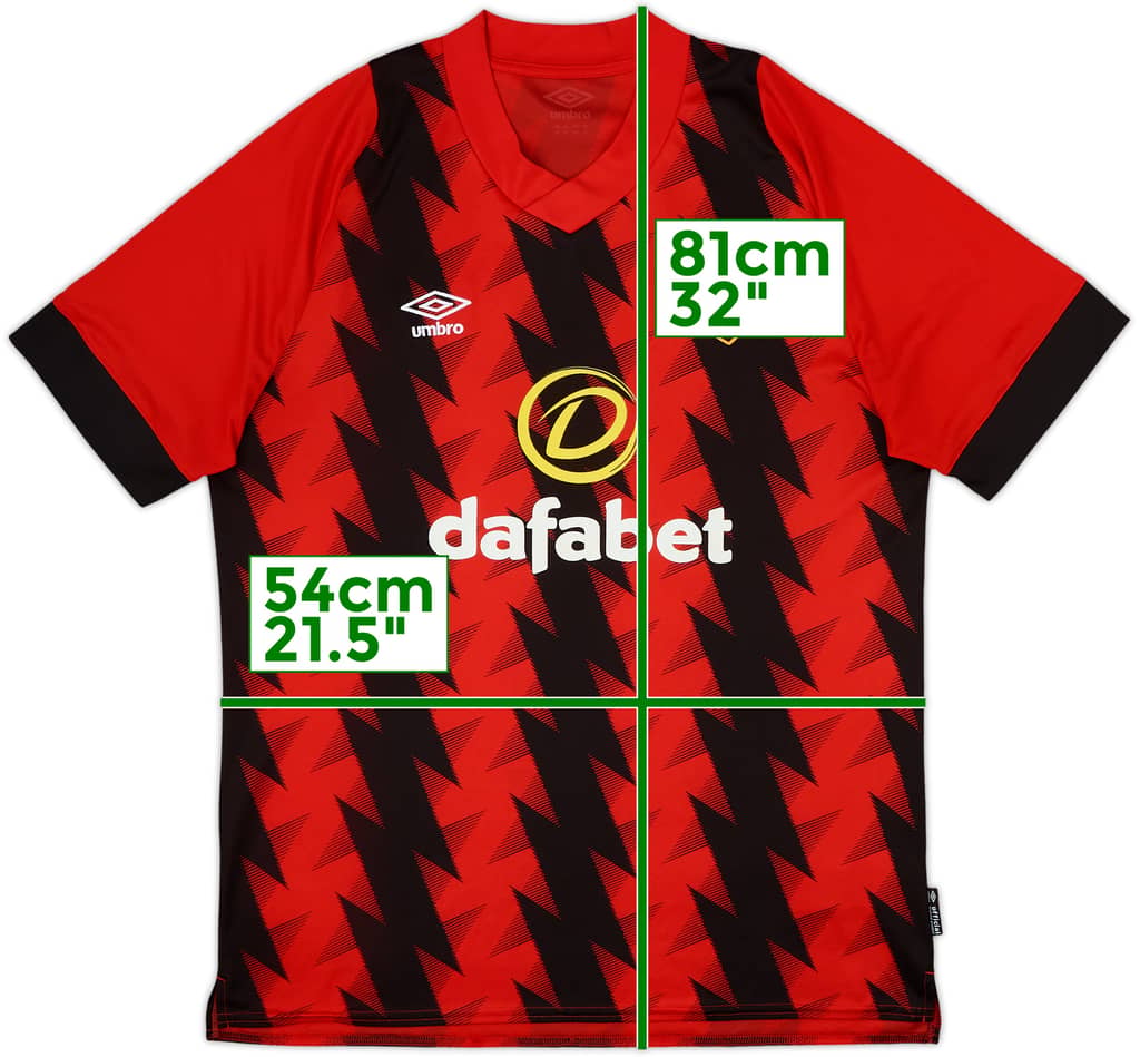 2022-23 Bournemouth Home Shirt - 8/10 - (XL)