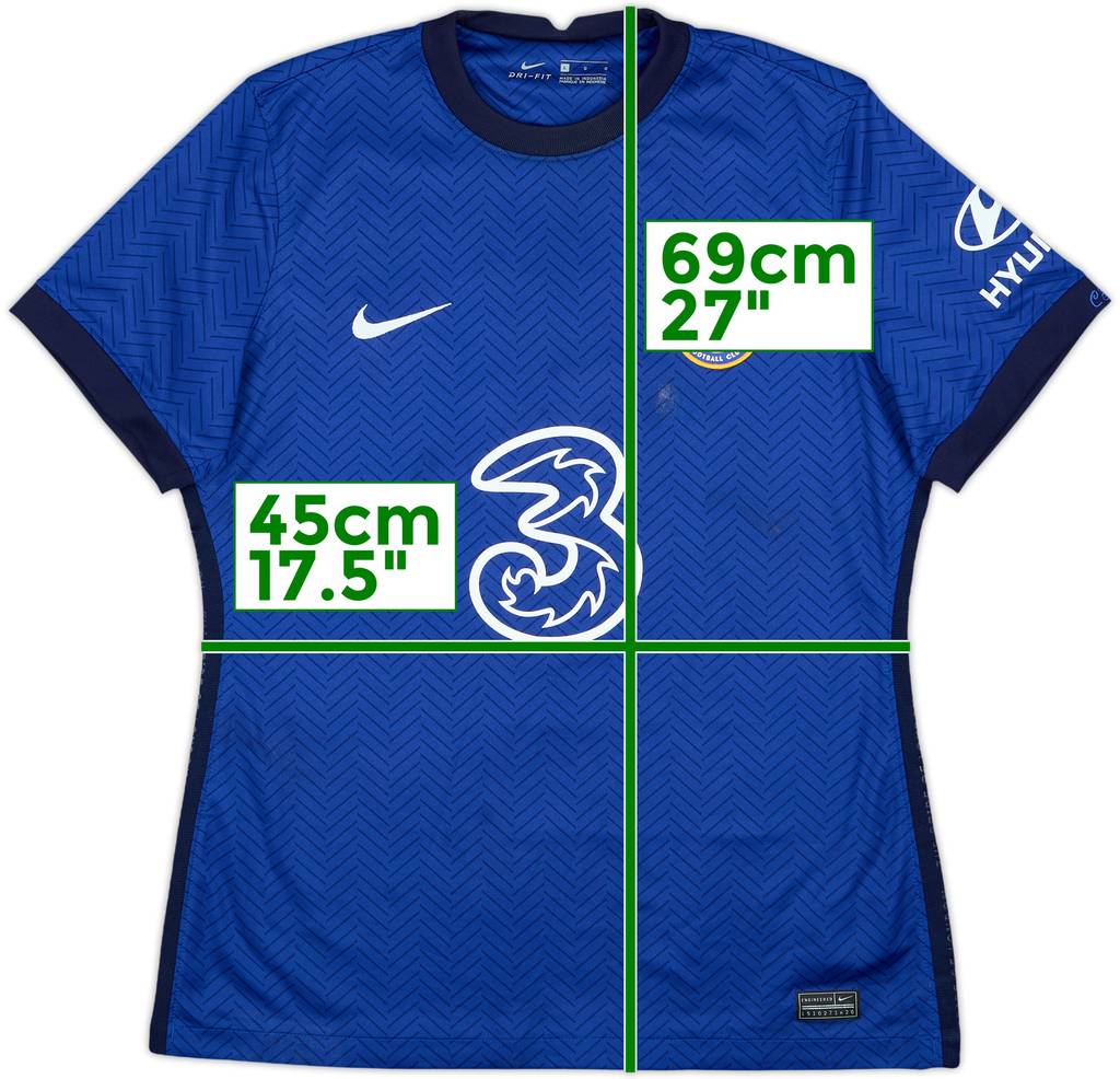 2020-21 Chelsea Home Shirt - 7/10 - (Women's L)