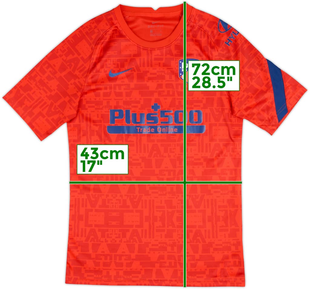 2020-21 Atletico Madrid Nike Training Shirt - 10/10 - (S)
