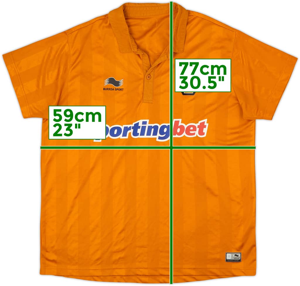 2012-13 Wolves Home Shirt - 8/10 - (L)