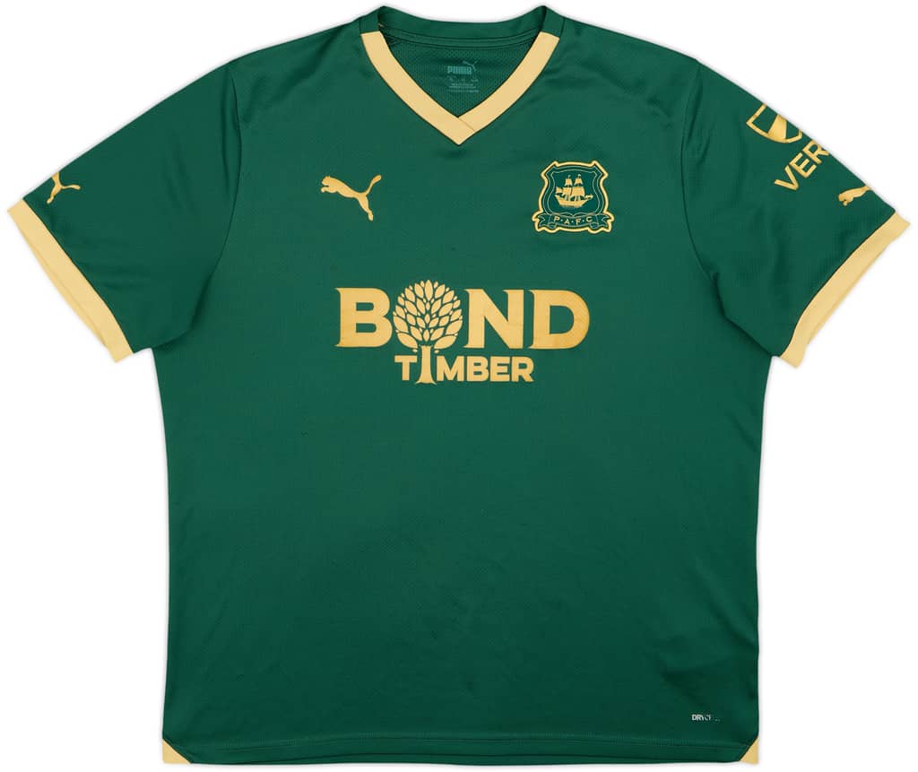 2023-24 Plymouth Argyle Home Shirt - 6/10 - (XL)