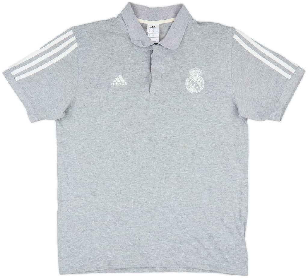 2016-17 Real Madrid adidas Polo Shirt - 9/10 - (M)