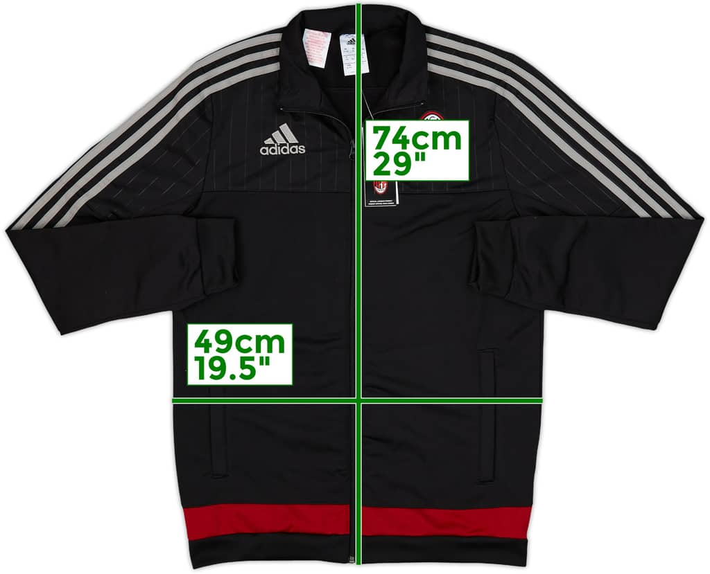 2015-16 AC Milan adidas Track Jacket (XL.Boys)
