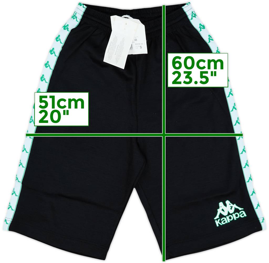 1990-91 Kappa Template 3/4 Training Shorts (Juventus) (S)