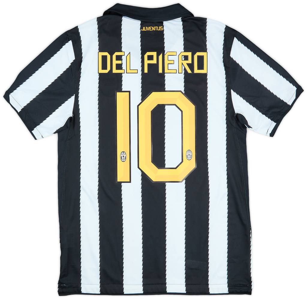 2010-11 Juventus Home Shirt Del Piero #10