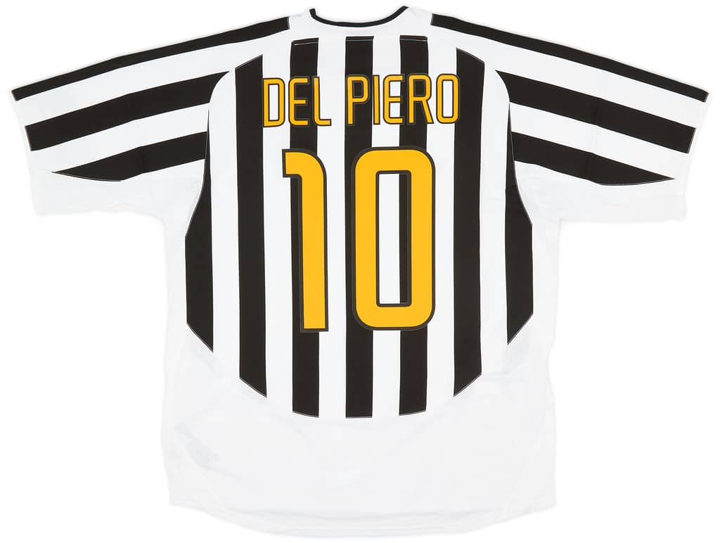 2003-04 Juventus Home Shirt Del Piero #10 (XL)